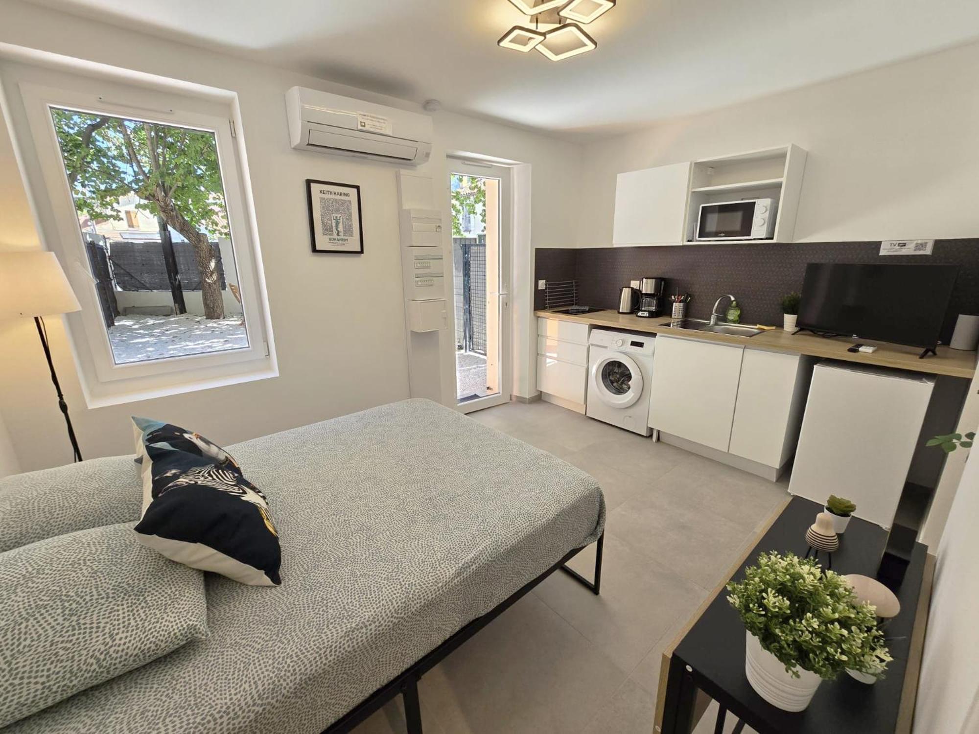 Gregbnb - Studio 17M2 - Terrasse - Clim - Ouest - 4 Toulon Buitenkant foto